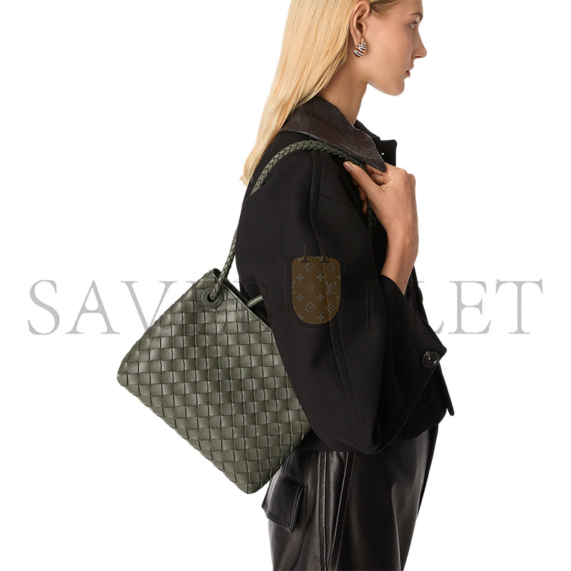 BOTTEGA VENETA  ANDIAMO SHOULDER BAG 766014VCPP13297 (25*20*10cm)